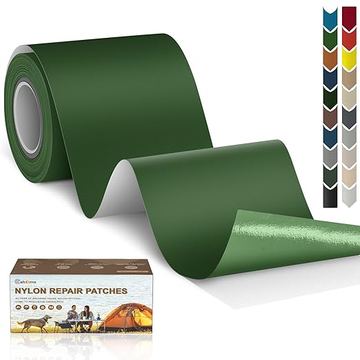 Cahomo 3x79 Nylon Repair Patch Nylon Repair Tape Self Adhesive Fabric Tapes by Cahomo