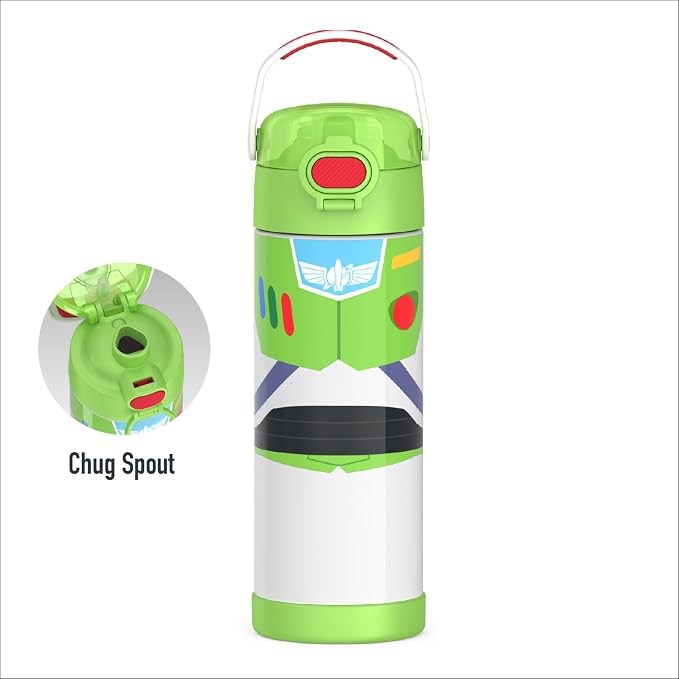 THERMOS FUNTAINER 16 Ounce Stainless Steel Vacuum Insulated Bottle - Image 2