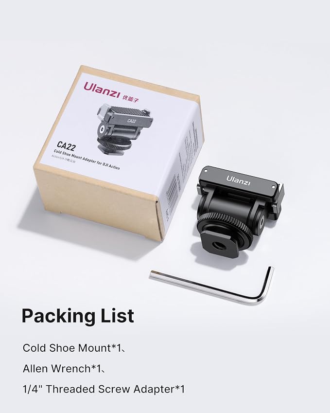 ULANZI CA22 Magnetic Cold Shoe Adapter Mount - Image 7