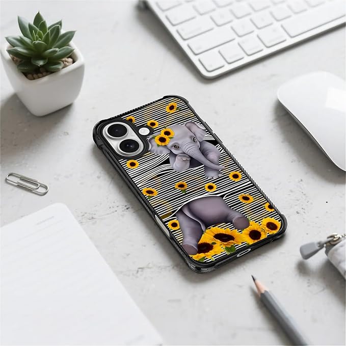 for iPhone 17 Case, for MagSafe Graphic Design for Girl Boy Soft Silicone Hard - Image 3