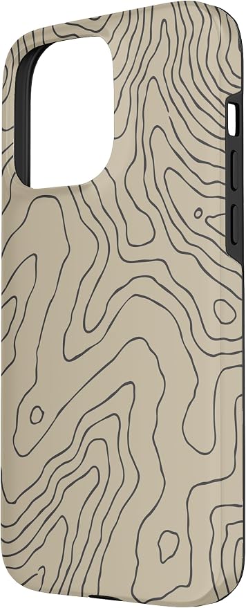 Coyote Country Guide Lines Topographical Contour Map Case - Image 2