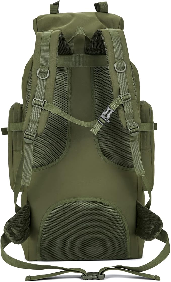 100L Camping Hiking Backpack, Molle military Tactical rucksack backpack - Image 3