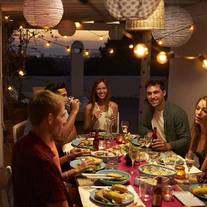 Zuske Outdoor String Lights Waterproof, 100FT LED Patio Lights - Image 3
