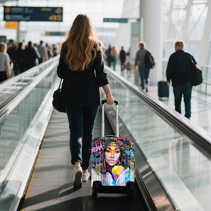 WUJIAONIAO Travel Luggage Cover Baggage Suitcase Cover Protector Skins 18-32 - Image 8