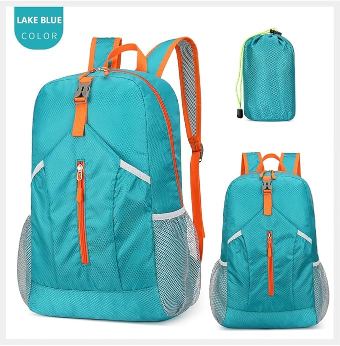 levayhill 25L Foldable Hiking Backpack Lightweight Packable Basic-Daypack - Image 2