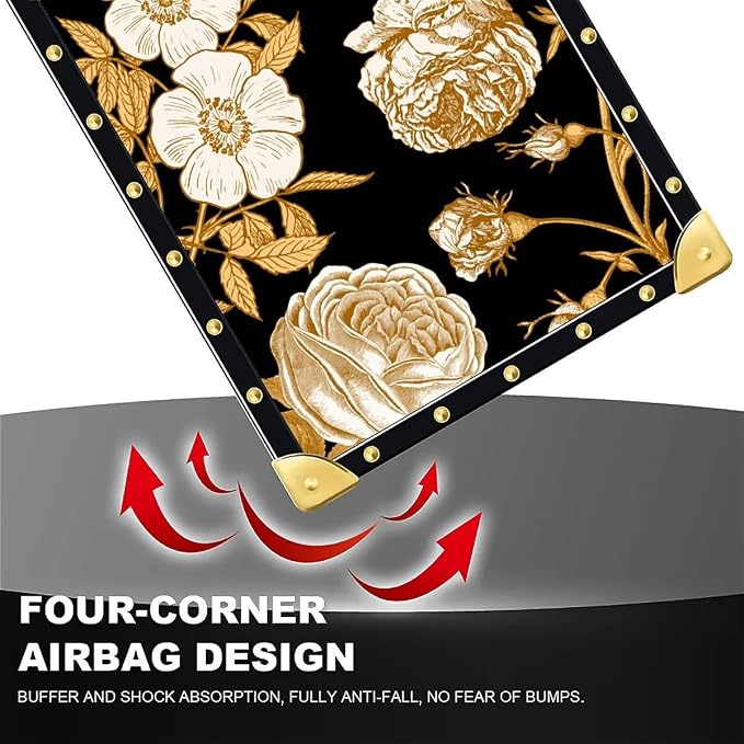 for iPhone 17 Air Case Luxury Golden Decoration - Image 6