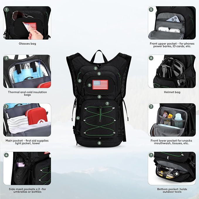 Maelstrom Hydration Hiking Backpack - Image 2