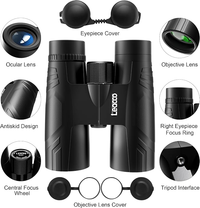Leacco 10x25 Compact Binoculars - Image 2