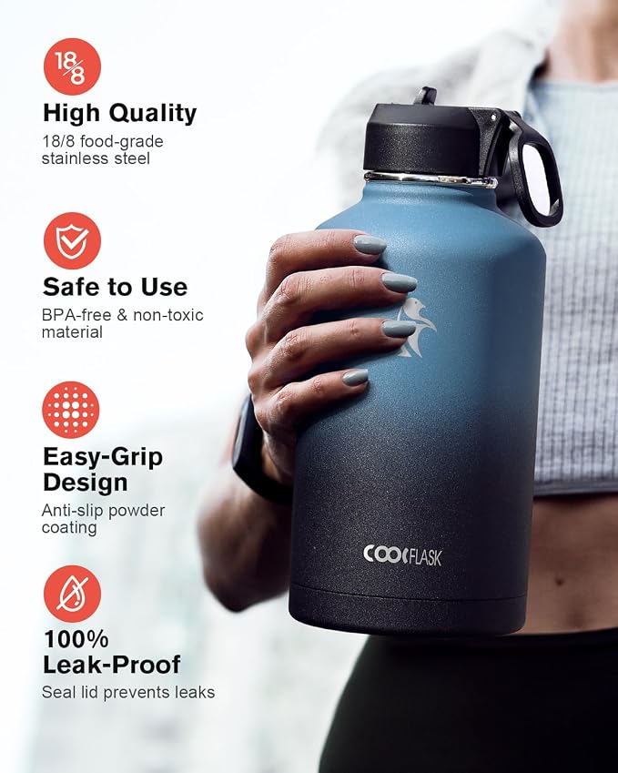 Half Gallon Water Bottle Insulated - Image 3