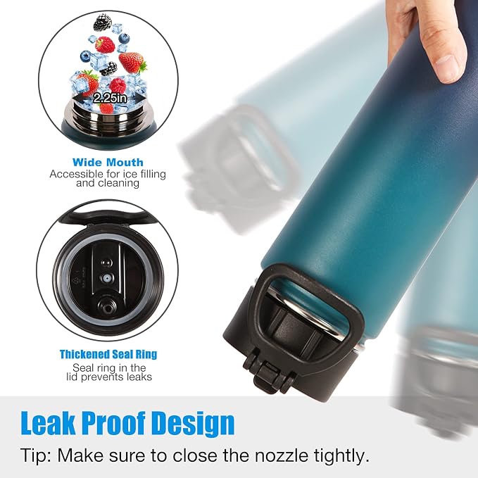 Volhoply 24oz Insulated Water Bottle - Image 4
