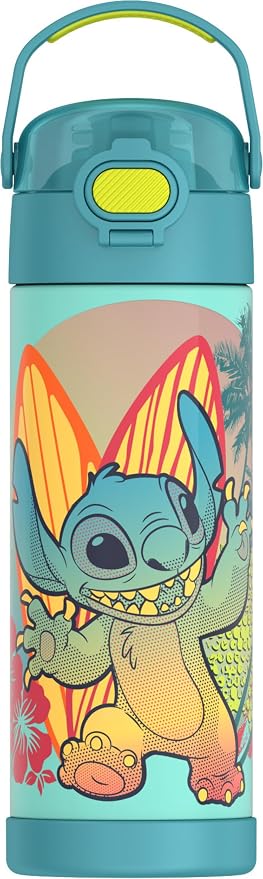 THERMOS FUNTAINER 16 Ounce Stainless Steel Vacuum Insulated Bottle by Thermos