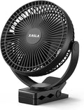 xasla 10000mAh Portable Clip on Fan, 8 inch Rechargeable Battery Operated by XASLA