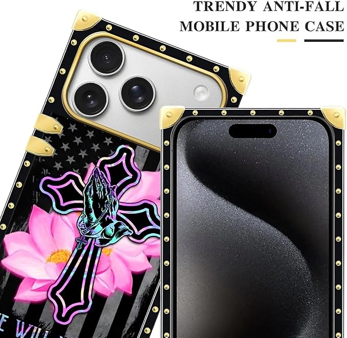 for iPhone 17 Pro Max Case Luxury Golden Decoration - Image 4