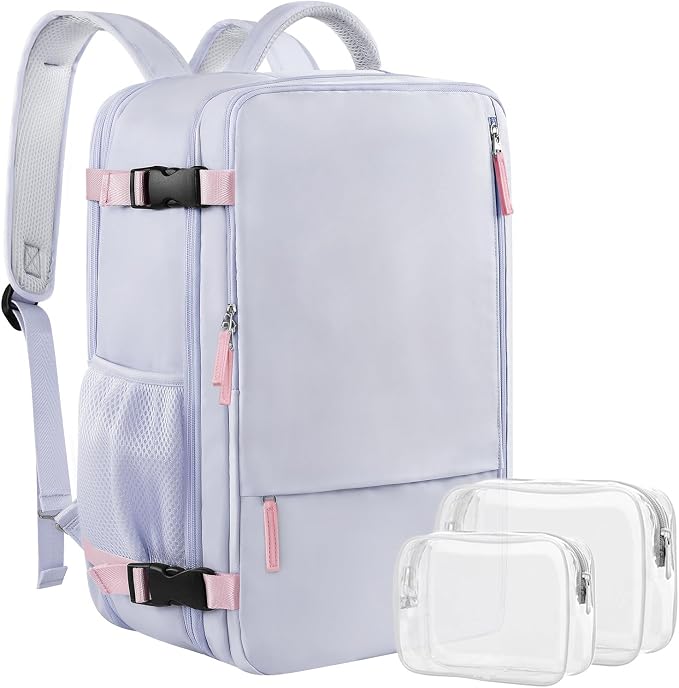 Sinaliy Carry on Backpack, Waterproof 17 Inch Laptop Backpack by Sinaliy