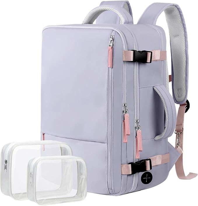 Hanples Large Travel Backpack for Women as Person Item Flight Approved by Hanples