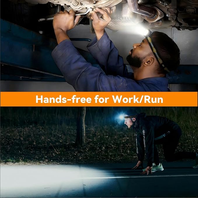 sofirn Bright Red Headlamp Rechargeable, H05B 1200 Lumens Lightweight Head - Image 5