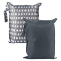 Tiny Twinkle Mess Proof Wet Bags | 2-Pack Reusable Waterproof Wet Bags by TinyTwinkle