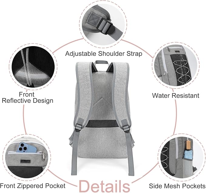 MAXTOP Travel Backpack Laptop Back Pack College Bookbag Anti-theft Backpacks - Image 3