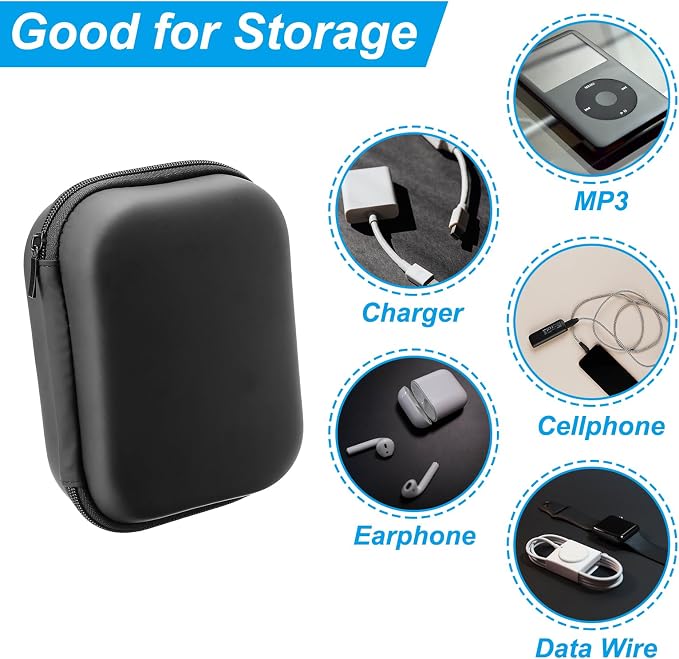 PATIKIL 6.3x5.12 Electronic Organizer Case, Charger Cord - Image 5