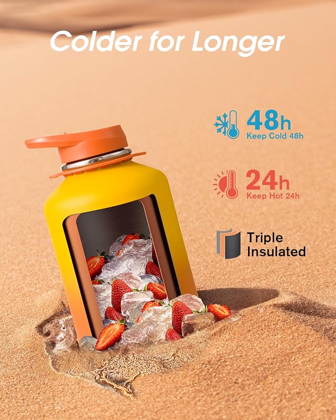 Coolflask Half Gallon Water Bottle - Image 2