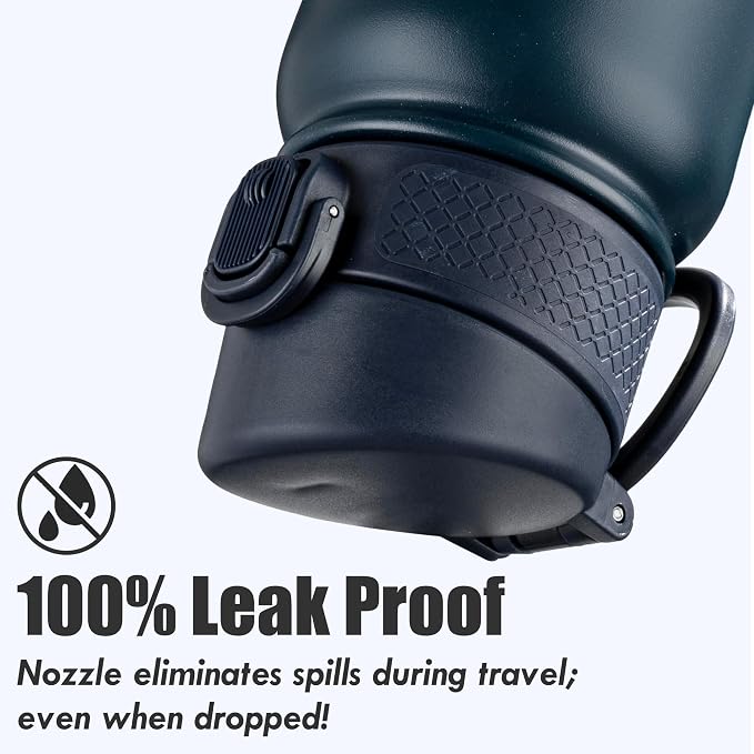 OLDLEY 20 Oz Insulated Stainless Steel Water Bottle - Image 5