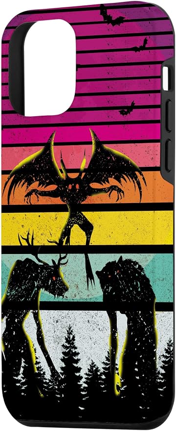 Cryptkin Cute Mothman Cryptid Map Case - Image 2