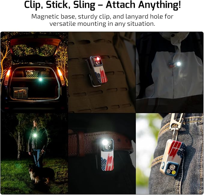 OLIGHT Oclip Pro EDC Flashlight Clip-on Light, Rechargeable 500 Lumens - Image 9