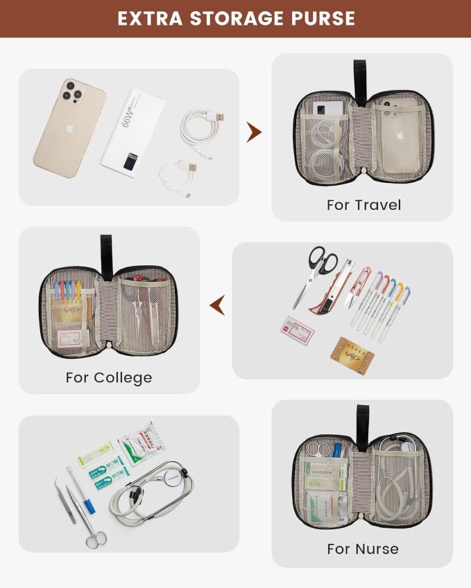 LOVEVOOK Laptop Backpack for Women, 15.6 Inch Work Laptop Bag - Image 7