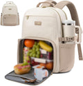 LOVEVOOK Lunch Backpack with Lunch Compartment, 15.6 Inch Laptop Work Travel by LOVEVOOK