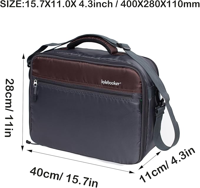 Kylebooker Fly Fishing Reel and Gear Case, Portable Tackle Organizer Storage - Image 3