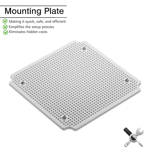 QILIPSU Outdoor Junction Box IP67 Waterproof Project Box ABS Plastic - Image 2