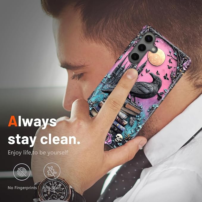 Compatible for Samsung Galaxy S25 Plus 5G Case, Dual Layer Heavy Duty 2 in 1 - Image 6