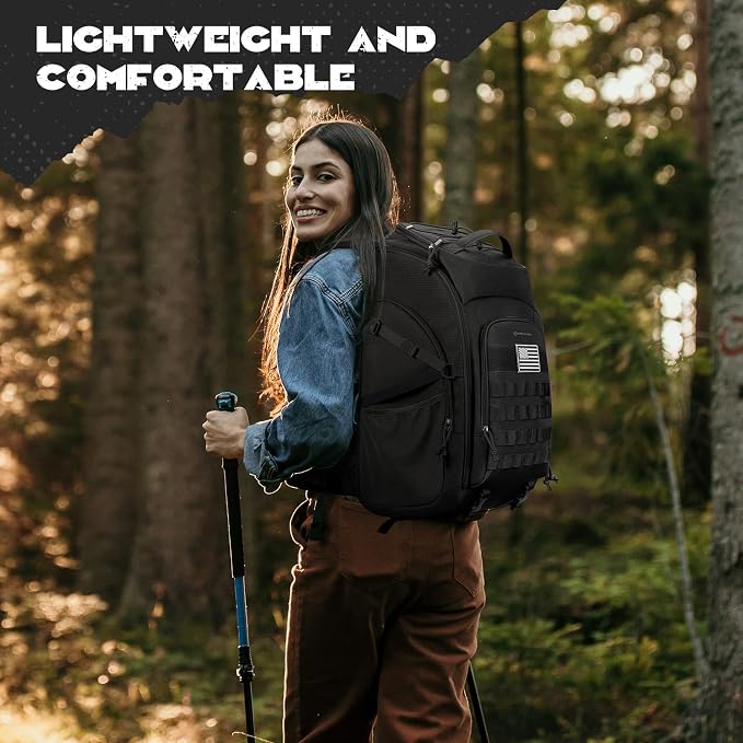 Maelstrom Tactical Backpack for Men, Water Resistant 40L Military Backpack - Image 7
