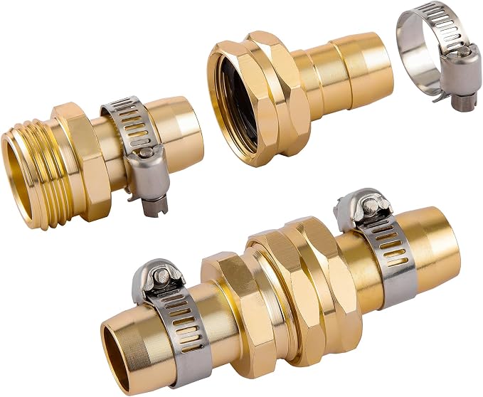 5 Set Garden Hose Repair Connector Kit - Image 5