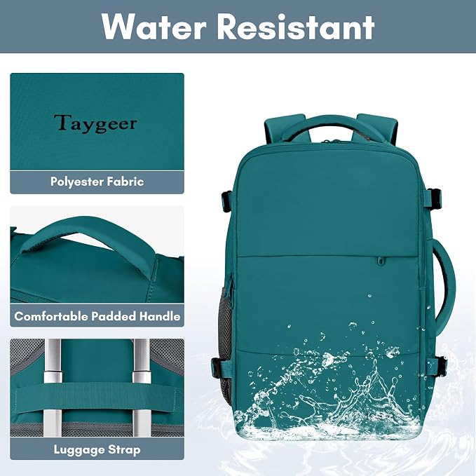Taygeer Carry on Backpack for Men Women, Luggage Laptop Backpack for Airplane - Image 7
