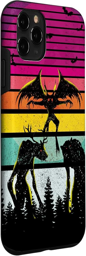 Cryptkin Cute Mothman Cryptid Map Case - Image 3