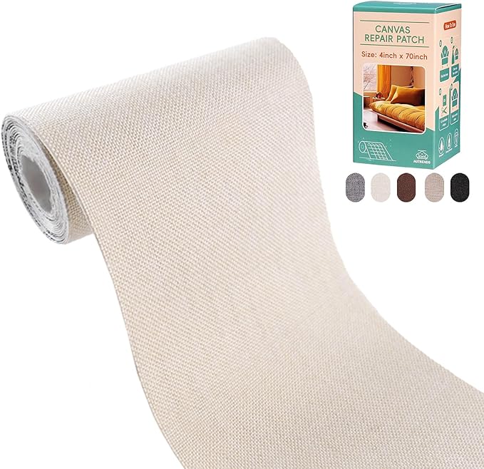 Canvas Repair Tape, Fabric Repair Patch, 4×70 Inches, Outdoor Gear Patch by Unknown