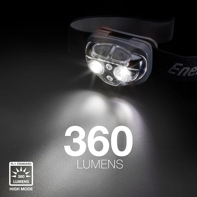 Energizer PRO-360 LED Headlamp, IPX4 Water Resistant Headlamps, - Image 4