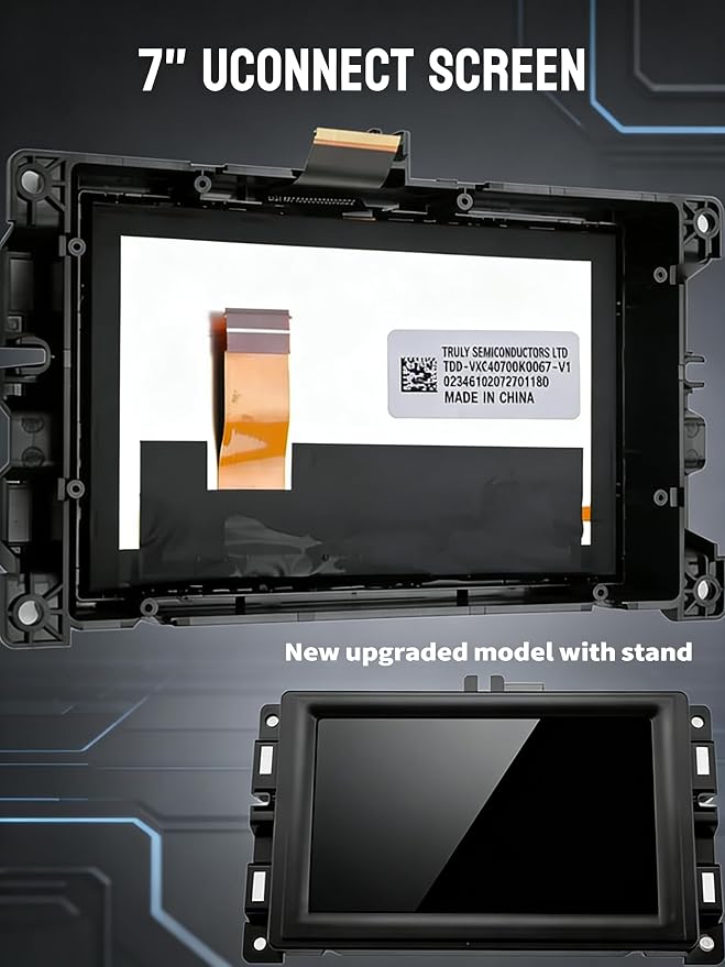 7" Uconnect Screen Replacement LCD Display - Image 4