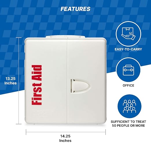 First Aid Only 1000-FAE-0103 SmartCompliance 50-Person OSHA Compliant First Aid - Image 5
