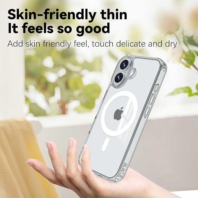 Magnetic Designed for iPhone 16 Case Clear - Image 5