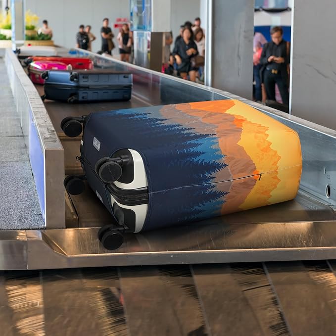 Explore Land Travel Luggage Cover Suitcase Protector Fits 27-30 Inch Case - Image 6