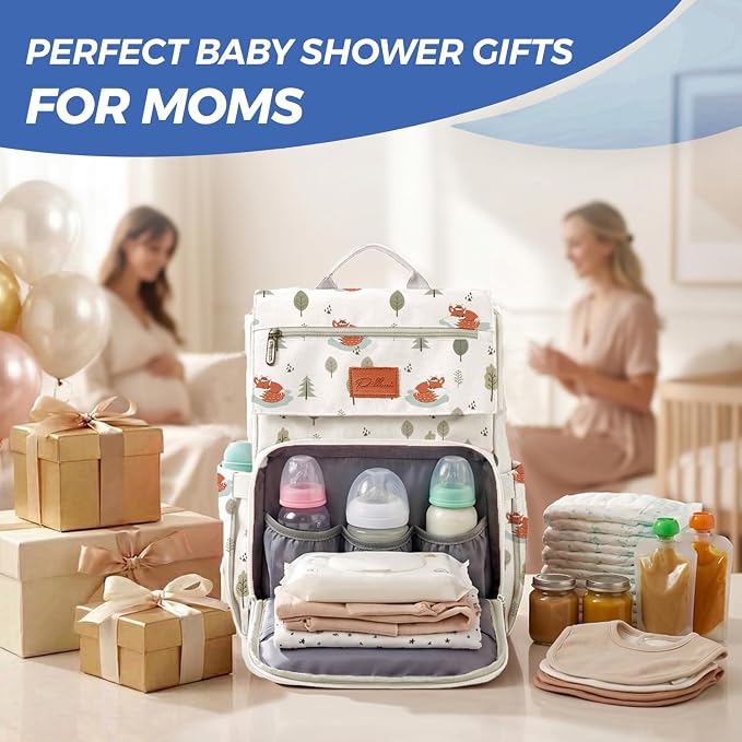 PILLANI Baby Diaper Bag Backpack - Image 7