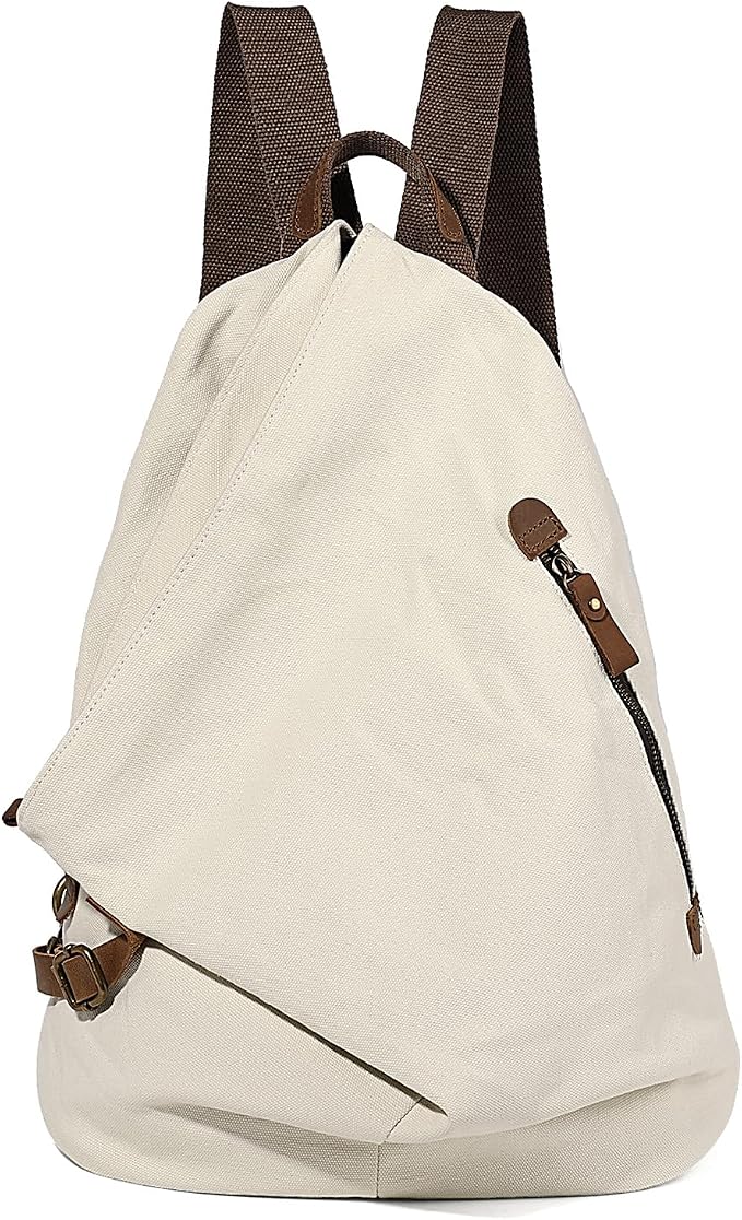 KL928 Canvas Vintage Backpack – Large Casual Daypack Outdoor Travel Rucksack by KL928