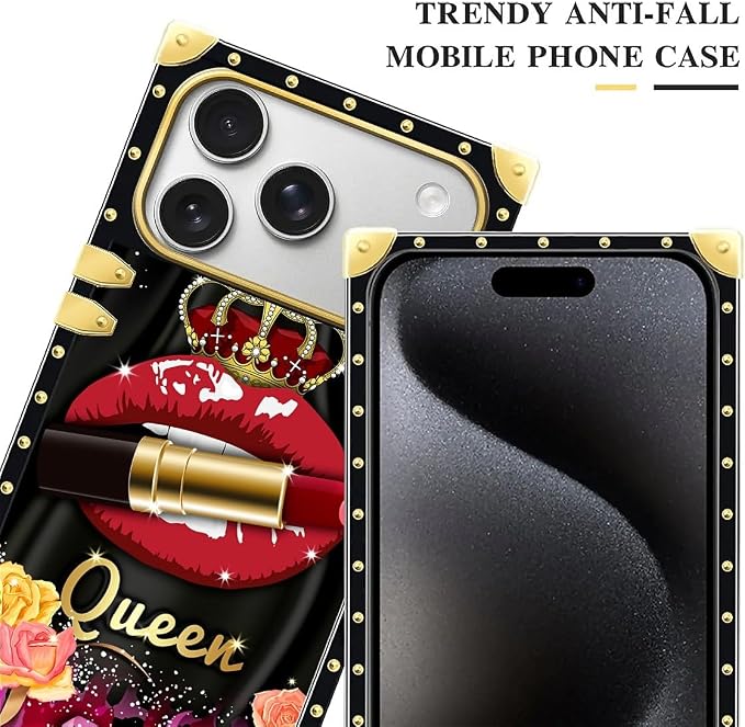 for iPhone 17 Pro Max Case Luxury Golden Decoration - Image 4