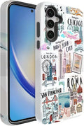 Compatible for Samsung Galaxy A56 5G Case, Dual Layer Heavy Duty 2 in 1 by BSMOSPER