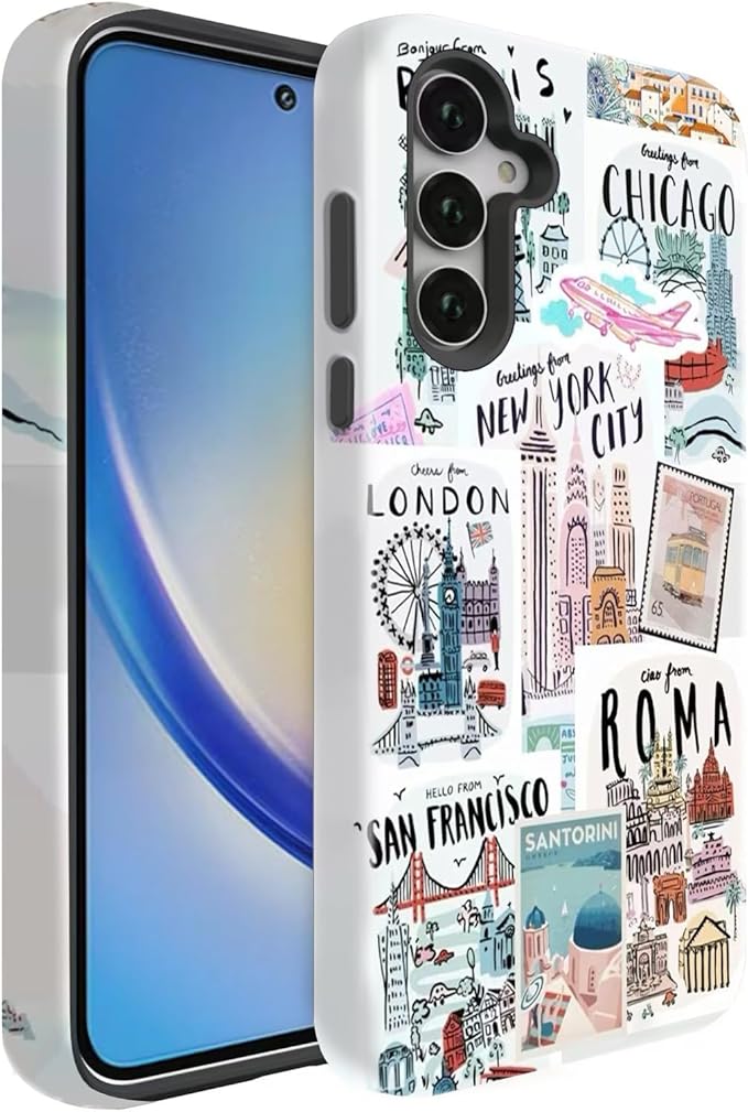 Compatible for Samsung Galaxy S26 5G Case, Dual Layer Heavy Duty 2 in 1 by BSMOSPER