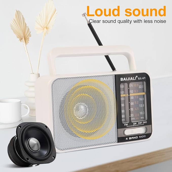 BAIJIALI AM FM SW Portable Radio - Image 6