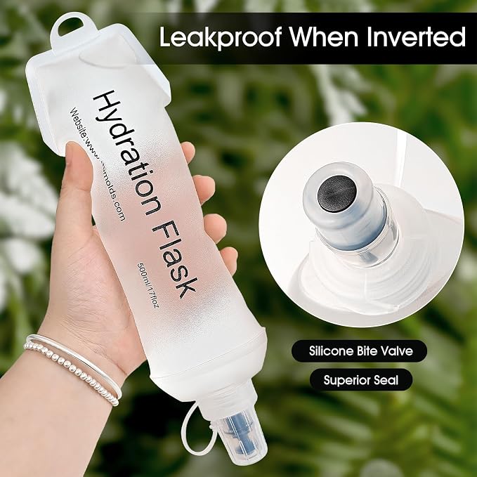 GYGYL Soft Flask, TPU Collapsible Soft Water Bottle - Image 7