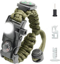20 in 1 Survival Paracord Bracelet Adjustable Gear Kit by NVioAsport